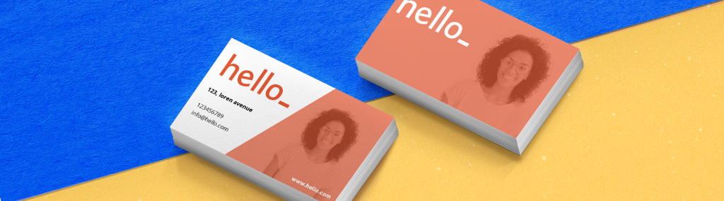 Tarjetas de visita: formas y tamaños