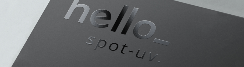 Manual para tarjetas con barniz selectivo (Spot UV)