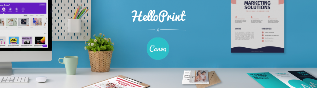 Diseña e imprime como un experto con Canva y Helloprint
